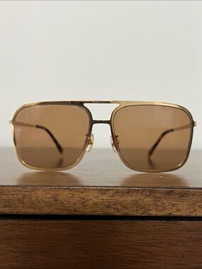 Stella McCartney SC0035S 002 Tortoiseshell Aviator Sunglasses Bio-Material 55mm Stella McCartney | Accessories | Stella Mccartney Tortoise  main image 2